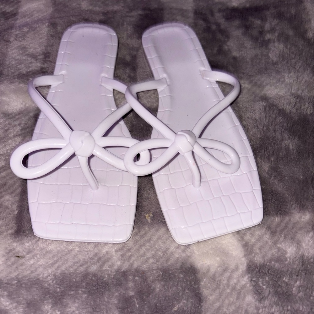 Elegant White Women's Sandals
